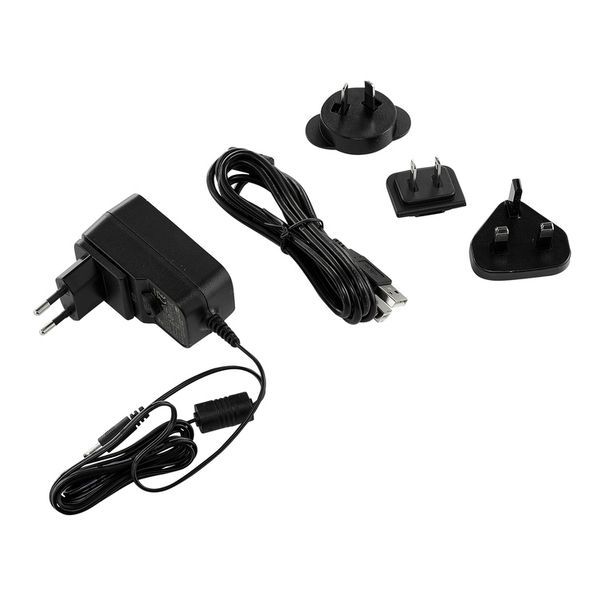 Universal PSU - 12V 1A & USB A to USB 2.0 & registration card